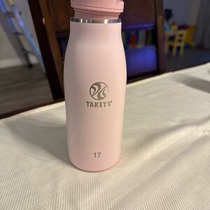 Takeya Pink Water Bottle